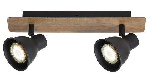 Spot Mac, fag, GU10 2x 15W, Rabalux 5903