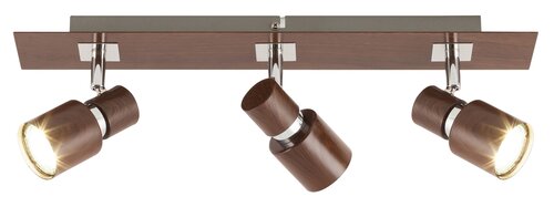 Spot Merkur, wenge, GU10 3x 50W, Rabalux 6007