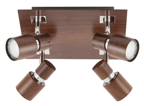 Spot Merkur, wenge, GU10 4x 50W, Rabalux 6008