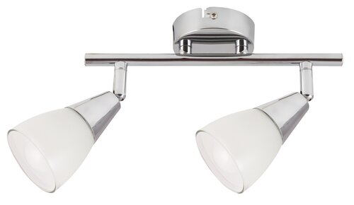 Spot Nicolette, crom, E14 2x 40W, Rabalux 6768