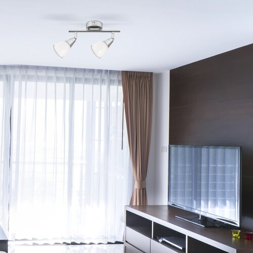 Spot Nicolette, crom, E14 2x 40W, Rabalux 6768