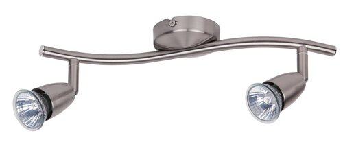 Spot Norman, crom satin, GU10 2x 50W, Rabalux 5992
