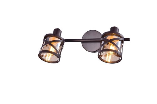 Spot Oberon, maro, E14 2x 40W, Rabalux 5336