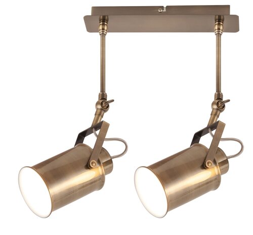 Spot Peter, bronz antichizat, E27 2x 60W, Rabalux 5982