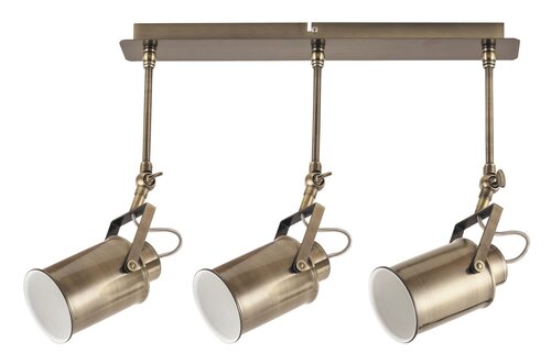 Spot Peter, bronz antichizat, E27 3x 60W, Rabalux 5983