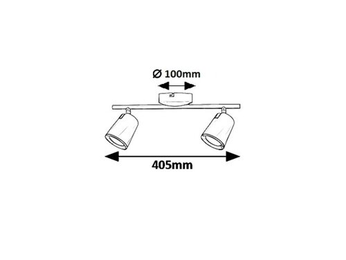 Spot Solange, alb, 760lm, LED 12W, 3000K, Rabalux 5046
