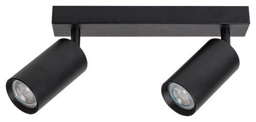 Spot Solo, negru, GU10 2x 25W, Rabalux 2085