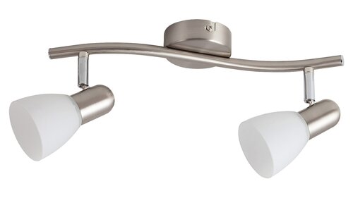Spot Soma, crom satin, 2xE14, Rabalux 6302