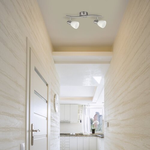 Spot Soma, crom satin, 2xE14, Rabalux 6302