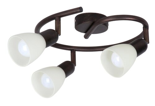 Spot Soma, maro antic, E14 3x 40W, Rabalux 6593