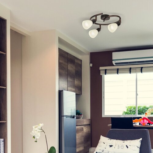 Spot Soma, maro antic, E14 3x 40W, Rabalux 6593