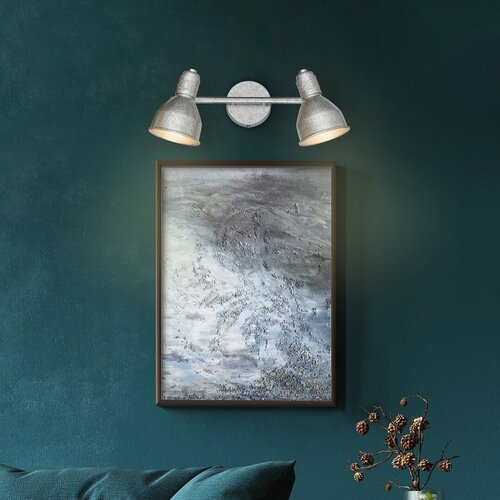 Spot Thelma, argintiu antic, E14 2x 40W, Rabalux 5387