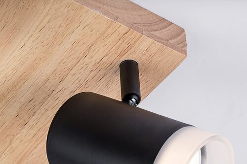 Spot Toras, stejar, GU10 4X 5W, Rabalux 73124