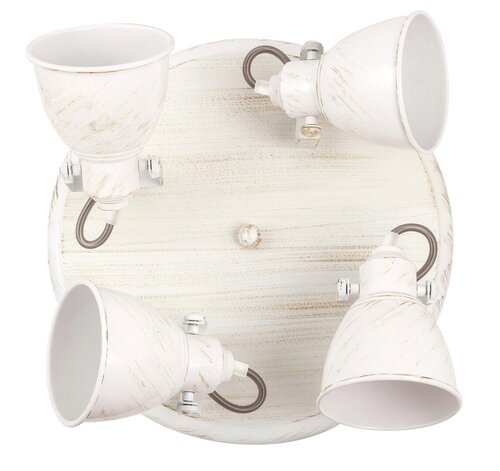 Spot Vivienne, alb antichizat,4X E14 , Rabalux 5969