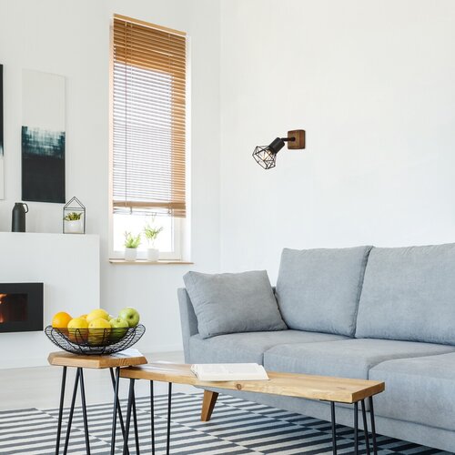 Spot Zeus, stejar, E14 1x 40W, Rabalux 3137