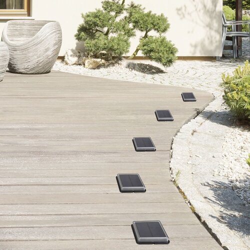 Lampa LED exterior solara Bilbao, negru, 0,2W, DC.3.2V, IP67, Rabalux, 8104