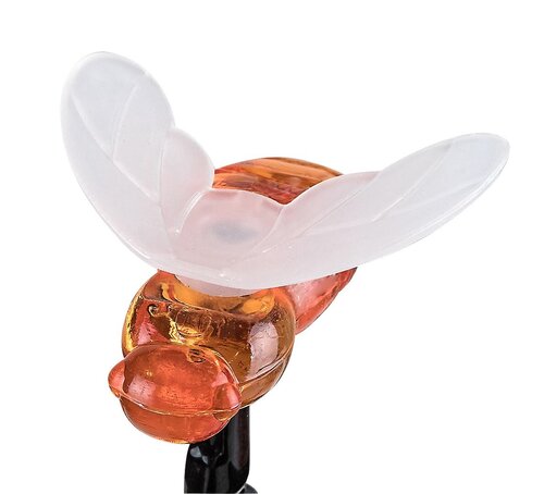 Ghirlanda LED exterior solara Bobus, negru, 0.06W, 3lm, 2700K, L.3,8m, IP44, Rabalux, 77002