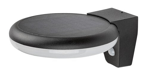 Aplica LED exterior solara cu senzor Certovo, negru, 4W, 360lm, 4000K, IP44, Rabalux, 77010