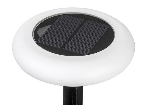 Lampa LED exterior solara Haiti, negru, 0.6W, 10lm, RGB, IP65, Rabalux, 7069