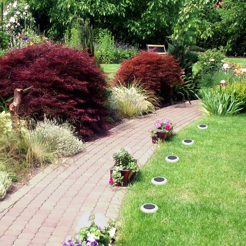 Lampa LED exterior solara Haiti, negru, 0.6W, 10lm, RGB, IP65, Rabalux, 7069