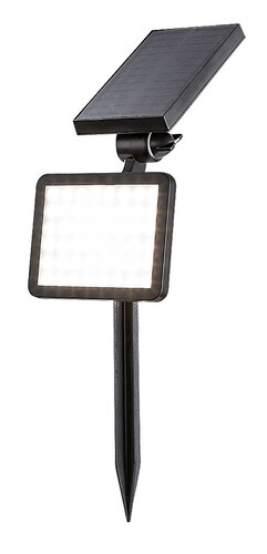 Lampa LED exterior solara Kelna, negru, 9.6W, 200lm, 4000K, IP44, Rabalux, 77011