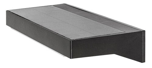 Aplica LED exterior solara cu senzor Korana, negru, 6W, 450lm, 4000K, IP44, Rabalux, 77023