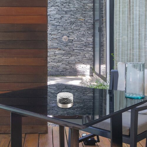 Corp LED solar decorativ Lentula, otel inoxidabil, 0.5W, 10lm, 3000K, IP44, Rabalux, 7010