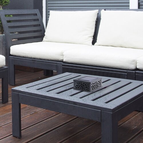 Corp LED solar decorativ Medulin, negru, 0,5W, 8lm, 3000K, IP44, Rabalux, 7032