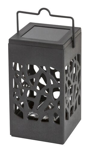 Corp LED solar decorativ Mora, negru, 0,07W, 1lm, 3000K, IP23, Rabalux, 8948