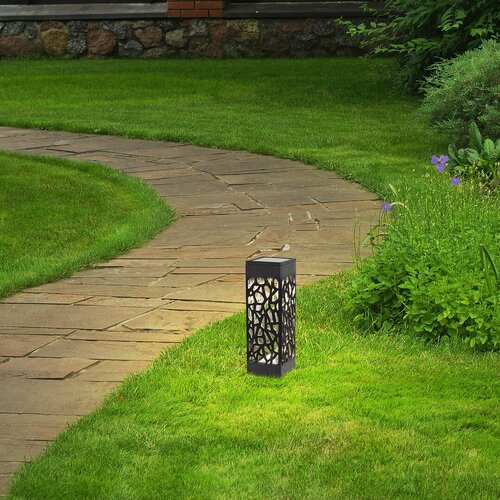 Lampa LED exterior solara Mora, negru, 0,16W, 2lm, 3000K, IP23, Rabalux, 8949