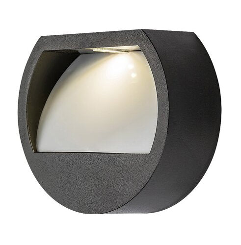 Aplica LED exterior solara Narmada, negru, 0,5W, 13lm, 4000K, IP44, Rabalux, 77004
