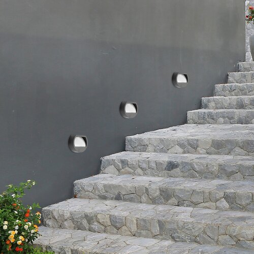 Aplica LED exterior solara Narmada, negru, 0,5W, 13lm, 4000K, IP44, Rabalux, 77004