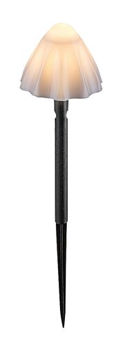 Corp LED exterior solar Skadar, negru, 2W, 1lm, 2600K, L.3,7m, IP44, Rabalux, 77007