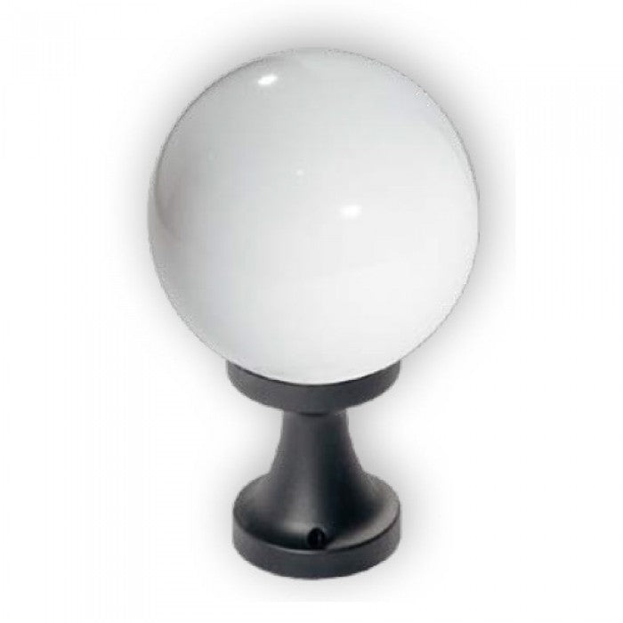 Stalp exterior SFERA 2, D.250 mm, opal ,1XE27, H.380 mm, IP44, Smarter 9775