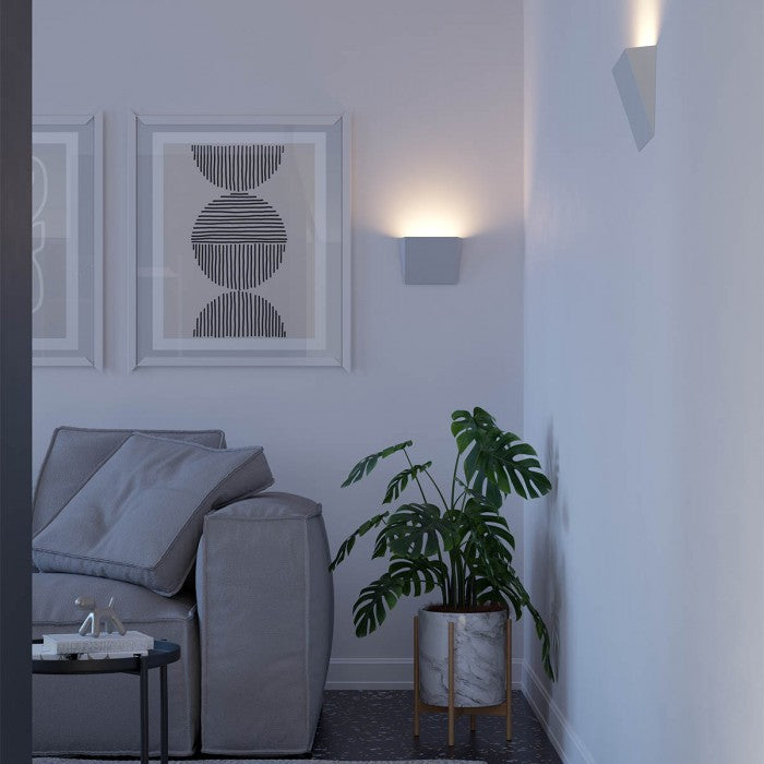 Aplica LED Stealth, alb mat, 9W, 324 lm, 3000K-4000K, Redo, 01-3222