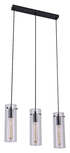 Lustra suspendata Acantha, negru, 3xE27, D.50cm, Rabalux, 5259