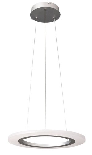 Lustra suspendata LED Adrienne, argintiu, 20W, 1200lm, 4000K, IP20, Rabalux, 2428