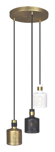 Lustra suspendata Alberta, auriu, 3xE27, D.25cm, IP20, Rabalux, 5092