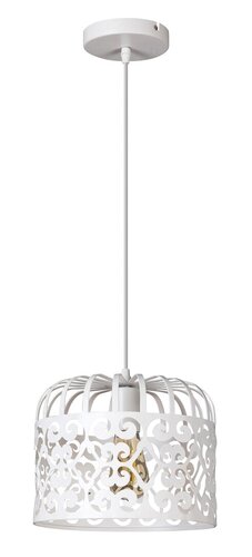 Lustra suspendata Alessandra, alb mat, 1xE27, IP20, Rabalux, 2161