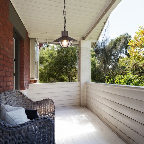 Lustra suspendata exterior Almada, maro, 1 x E27, IP44, Rabalux, 7885