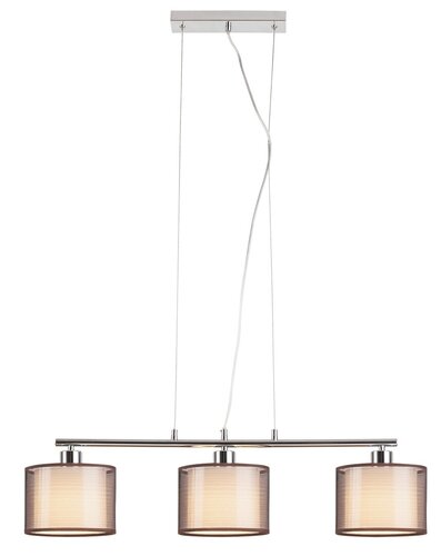 Lustra suspendata Anastasia, crom, 3XE27, L.80cm, IP20, Rabalux, 2630