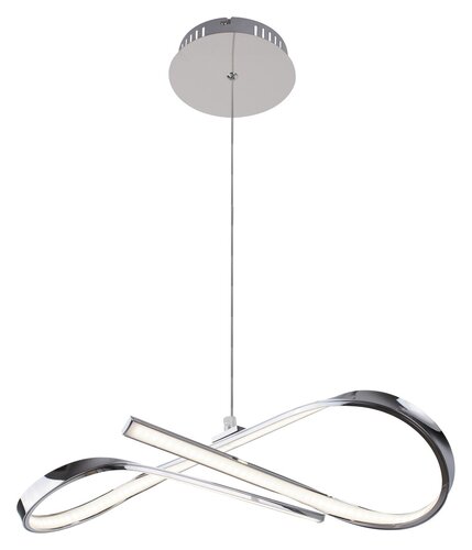 Lustra suspendata LED Aniela, crom, 20W, 1600lm, 4000K, IP20, Rabalux, 2188