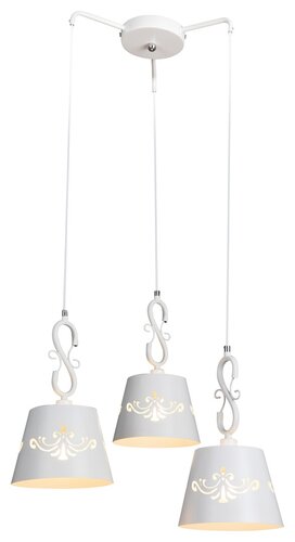 Lustra suspendata Anna, alb mat, 3xE14, IP20, Rabalux, 2234