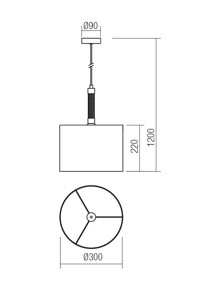 Lustra suspendata Astrid, crom, 1XE27, Smarter 01-1177