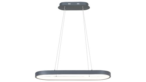 Lustra suspendata LED Athos, gri, 84W, 4854lm, 4000K, Rabalux, 6679