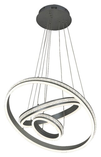 Lustra suspendata LED Avalon, aluminiu slefuit, 75W, 4730lm, 4000K, IP20, Rabalux, 2230