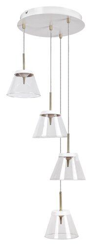 Lustra suspendata LED Aviana, alb, 24W, 1920lm, 4000K, IP20, Rabalux, 5032