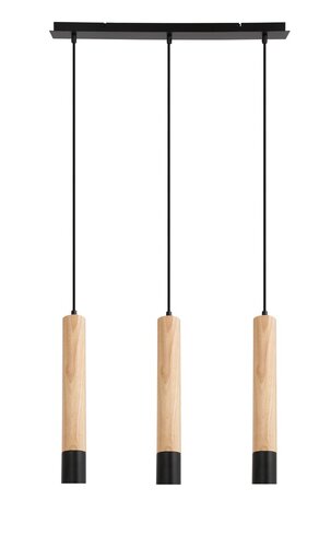 Lustra suspendata Braulia, fag, 3xGU10, IP20, Rabalux, 72133