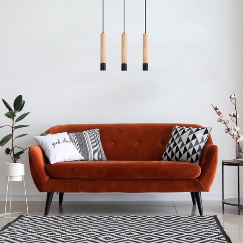 Lustra suspendata Braulia, fag, 3xGU10, IP20, Rabalux, 72133