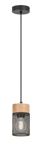 Lustra suspendata Callum, fag, 1xE27, IP20, Rabalux, 72041